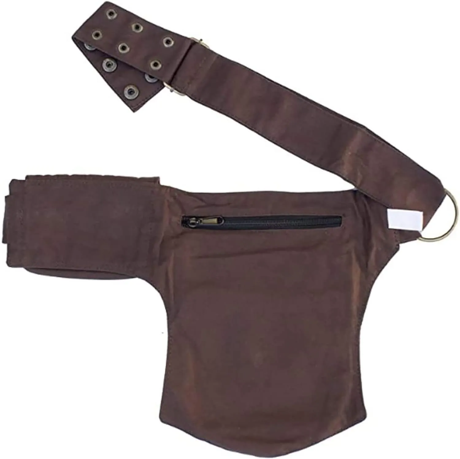Women Waist Bag Fanny Bag Renaissance Faire Festival Chest Pack with Adjustable Belt Fashion Hip Bum Bag for Running Hiking 00/Brown