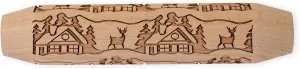 Woodland Embossed Rolling Pin