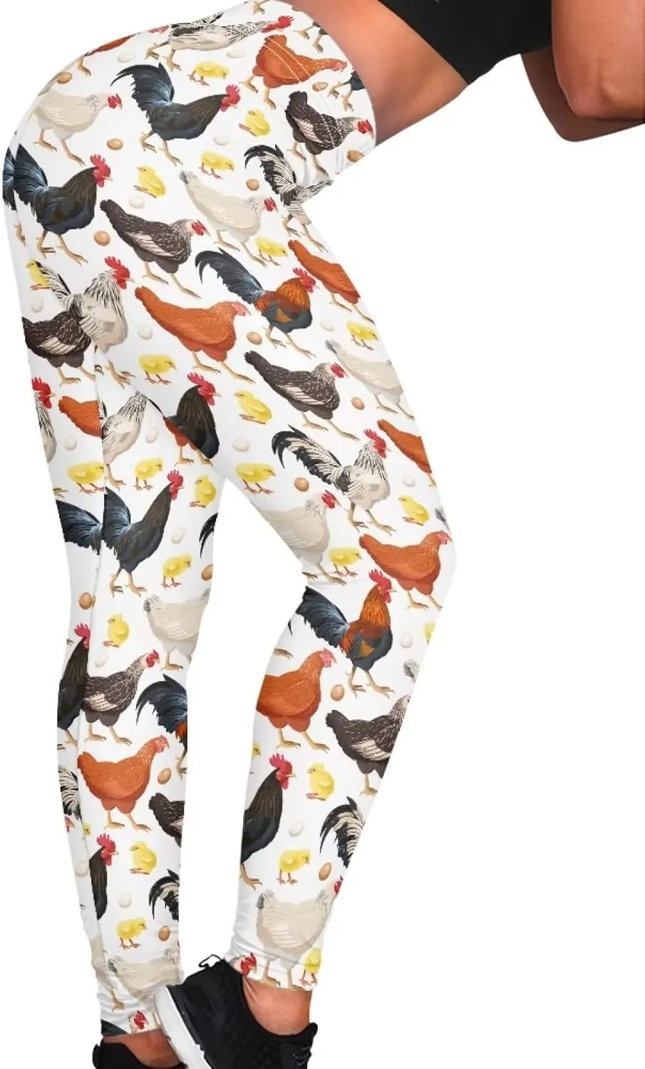 Workout Leggings Stretch Yoga Pants Plus Size for Women XS-3XL Butt Lifting Leggings Full Length Tights