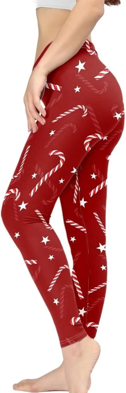 Xhuibop Women Yoga Pants Tummy Control Workout Leggings Stretch Fitness Tights Butt Lifting