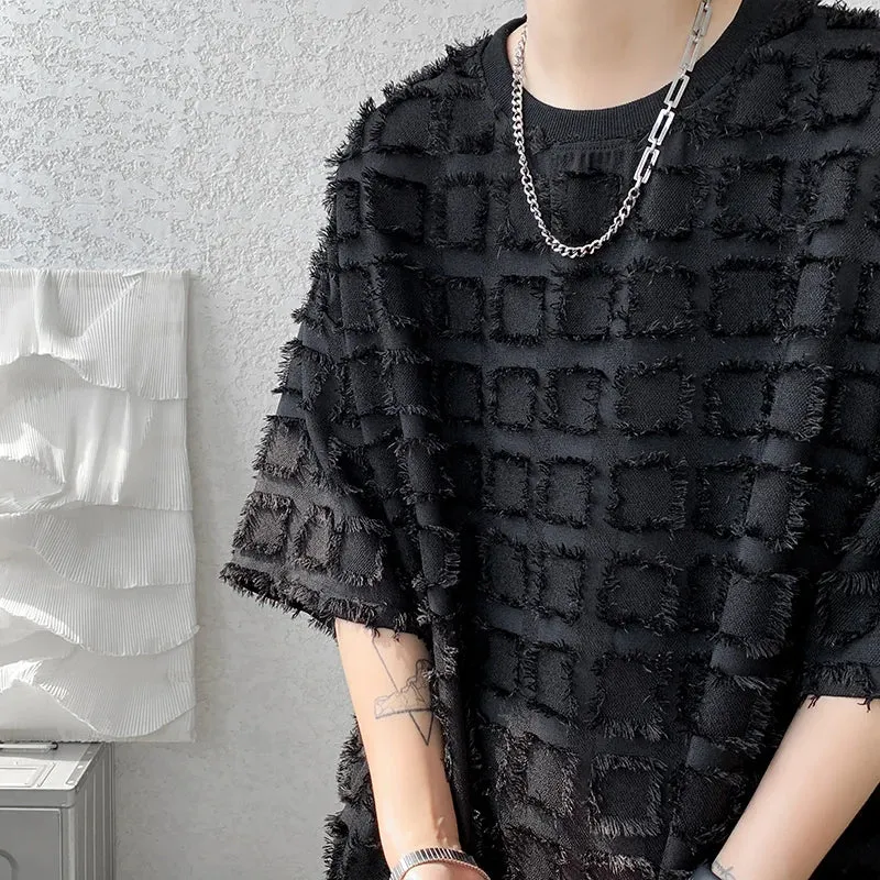 Y2K Tasseled Patch Tee