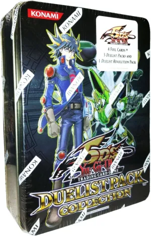 YuGiOh 5Ds 2011 Duelist Pack Collection Tin Frozen Fitzgerald, Underground Arachnid, Zeman the Ape King Hundred Eyes Dragon
