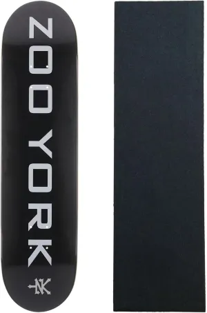 Zoo York Skateboard Deck OG 95 Logo Block 8.0" with Grip
